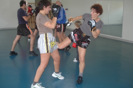 Dimostrazione Thai Boxe