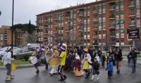 La Murga a piazza Mosca